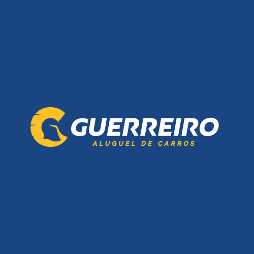 Logotipo Guerreiro Locadora